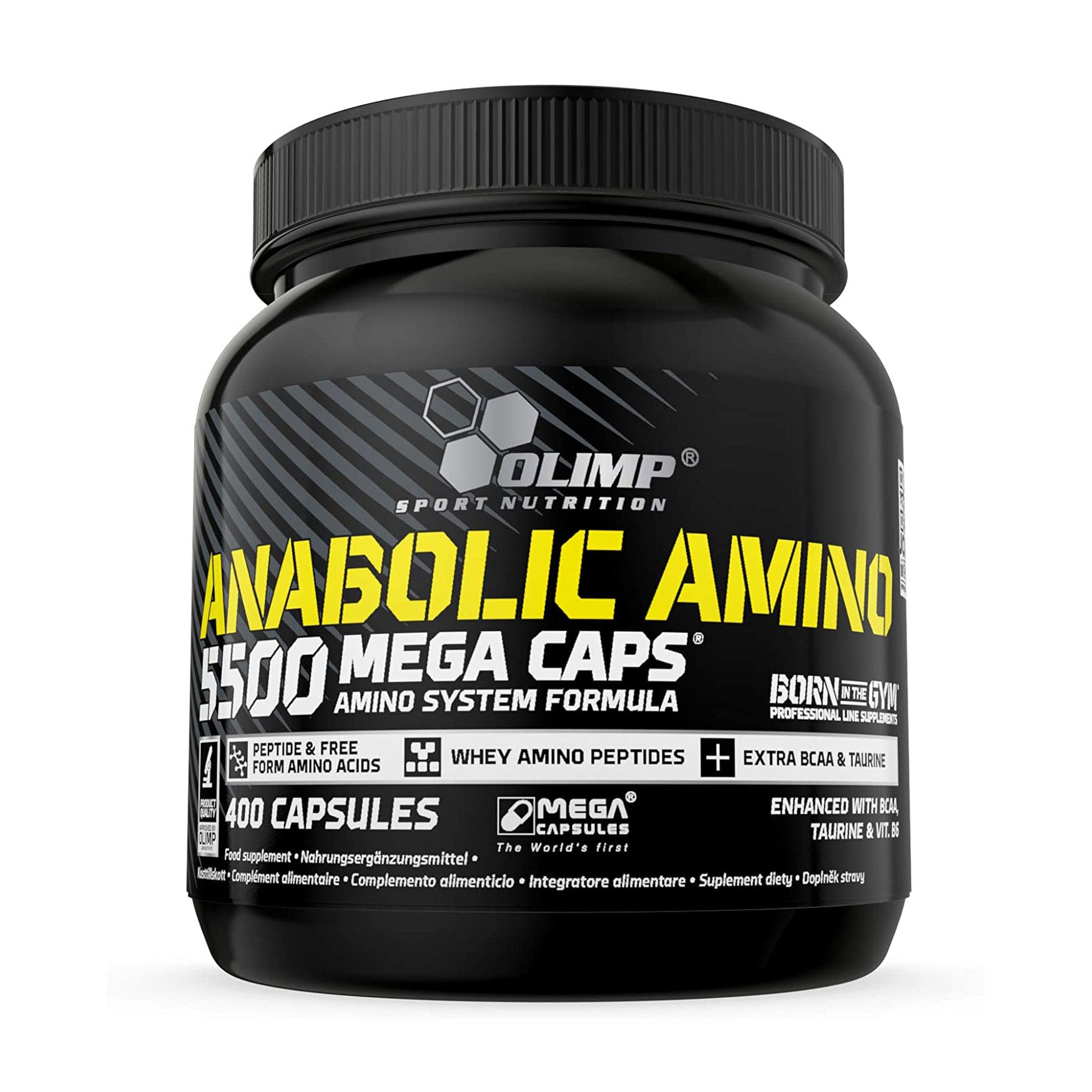 Амінокислоти Olimp Sport Nutrition Anabolic Amino 5500 Mega Caps, 400 капсул